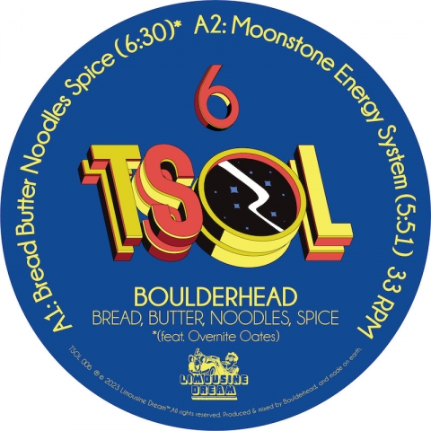 ( TSOL 006 ) BOULDERHEAD - Bread, Butter, Noodles, Spice ( 12" vinyl ) Limousine Dream